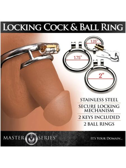 LOCKED COCK LOCKING & BALL RING