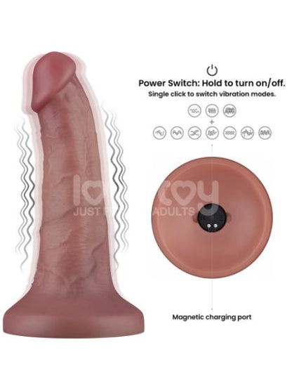 VIBRATING DUAL DENSITY DONG - 6 INCH