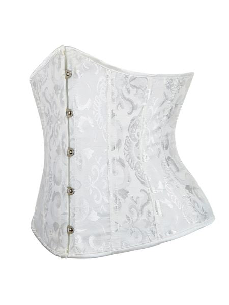 STRAPLESS LACE 14 PLASTIC BONES CORSET