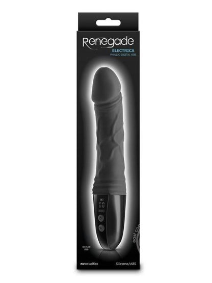 ELECTRICA RECHARGEABLE SILICONE VIBRATOR - BLACK