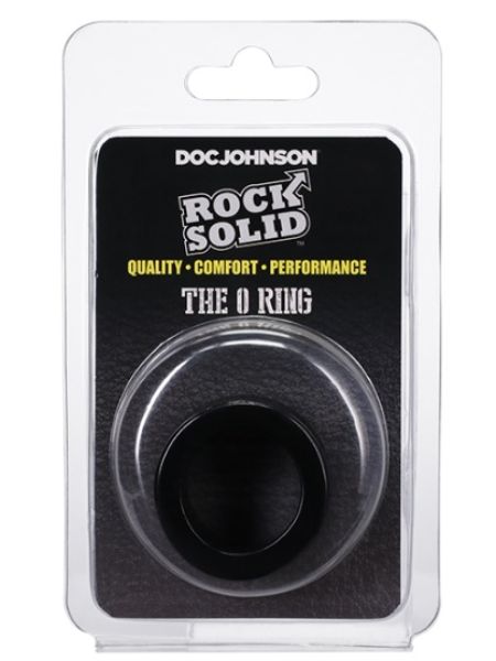 ROCK SOLID O RING - BLACK