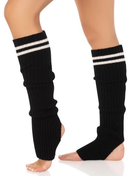 2 STIRRUP LEG WARMERS