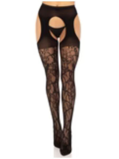 LACE SUSPENDER HOSE