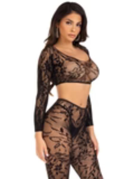 BODY COUNT CROP TOP AND TIGHTS SET