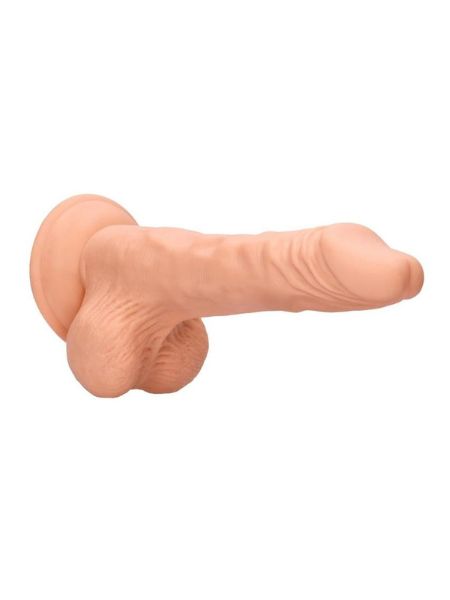 REALROCK SKIN REALISTIC DILDO WITH BALLS - 8 INCH