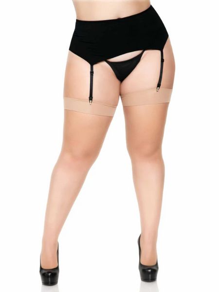 NET THIGH HIGH STOCKINGS PLUS SIZE