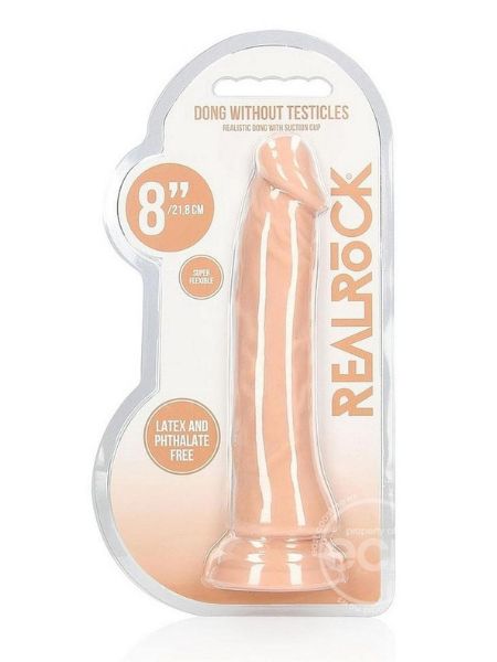 REALROCK SKIN REALISTIC DILDO WITHOUT BALLS 7 INCH