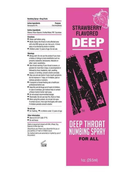 DEEP THROAT ORAL SPRAY
