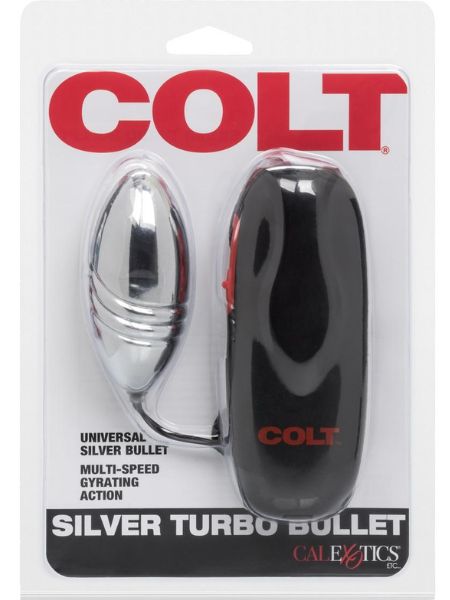 TURBO BULLET WITH REMOTE CONTROL EGG - SILVER