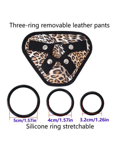 3 RINGS STRAP ON HARNESS