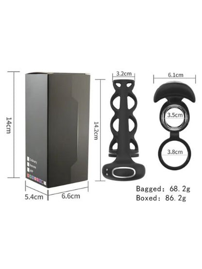 APP CONTROL DELAY EJACULATION VIBRATING COCK RING