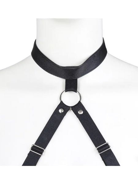 MALE BONDAGE HARNESS CHASTITY BELT PANTS AND LEATHER RESTRAINS