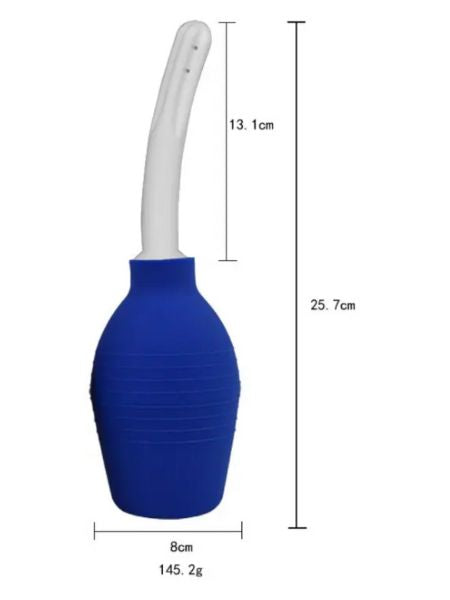 ANAL DOUCHE FLUSH BULB SOFT AND SAFE ENEMA CLEANER