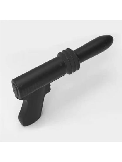 PISTOL AUTOMATIC THRUSTING TELESCOPIC CLITORIS VIBRATOR