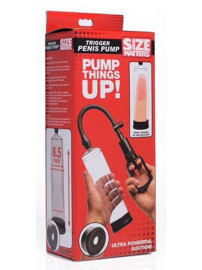 SIZE MATTERS TRIGGER PENIS PUMP