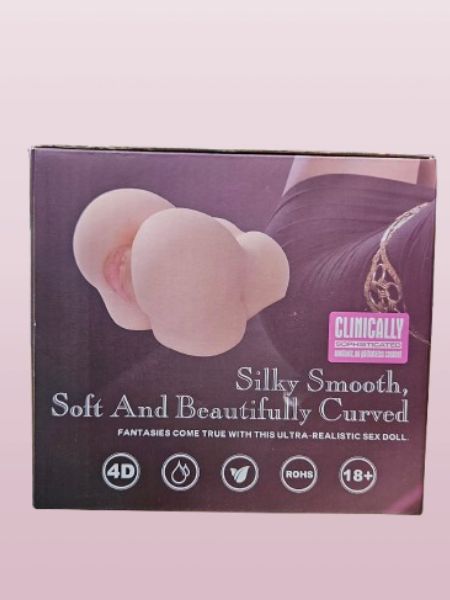 MEN'S SILKY SMOOTH ROUNDED PUSSY AND ASS MASTURBATOR
