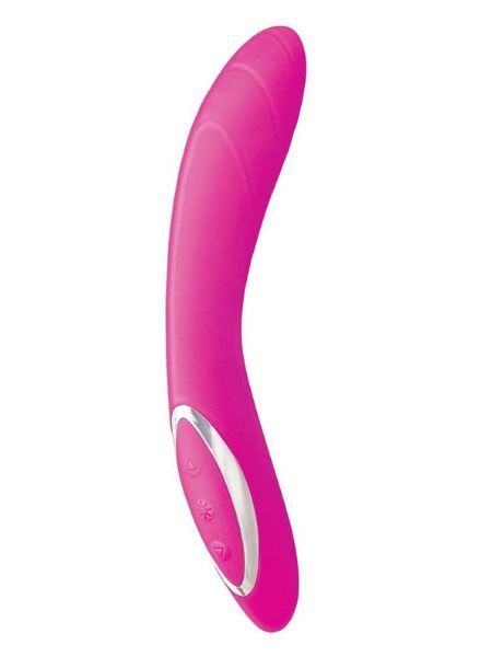 HEAT RECHARGEABLE SILICONE VIBRATOR - PINK