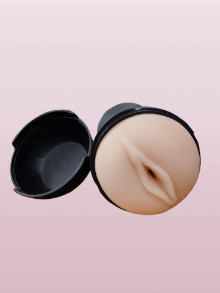 HAPPY SPORT CUP VIBRATING PUSSY STROKER - VANILLA