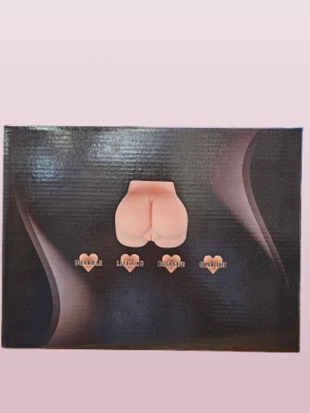 BUBBLE BUTT SUPER TIGHT REALISTIC VAGINA AND ASS MASTURBATOR