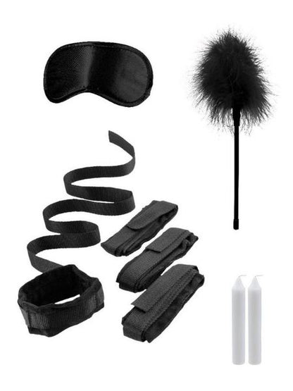 BED POST BINDINGS RESTRAINT KIT - BLACK