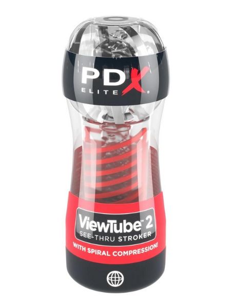 VIEW TUBE 2 STROCKER - CLEAR/RED