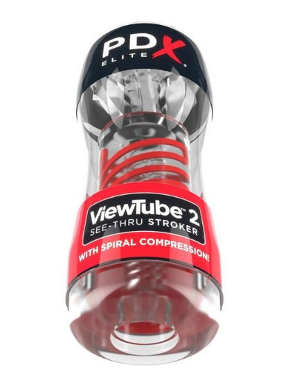 VIEW TUBE 2 STROCKER - CLEAR/RED