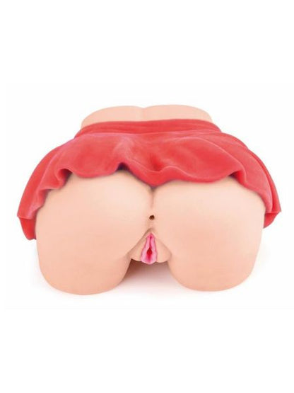 MINI SKIRT JADA STEVENS PUSSY & ANUS MASTURBATOR - VANILLA