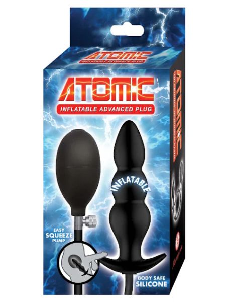 ATOMIC INFLATABLE ADVANCED PLUG - BLACK