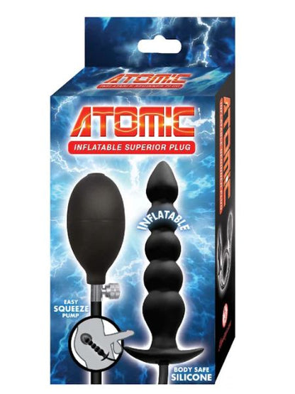ATOMIC INFLATABLE SUPERIOR PLUG - BLACK