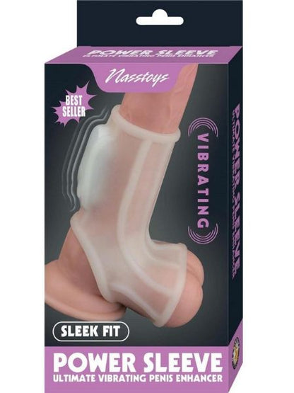 VIBRATING POWER SLEEVE SLEEK FIT - WHITE