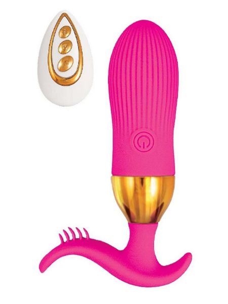 MAGIC TICKLER RECHARGEABLE SILICONE PLUG - PINK