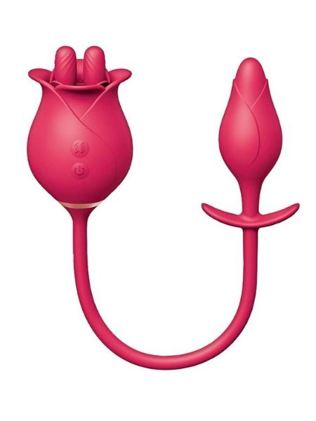 CLIT - TASTIC TULIP CLITORAL VIBRATOR -RED