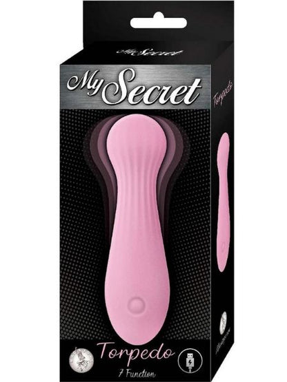 RECHARGEABLE SILICONE BULLET - PINK