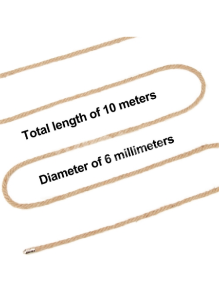 RUSTIC HEMP BONDAGE ROPE