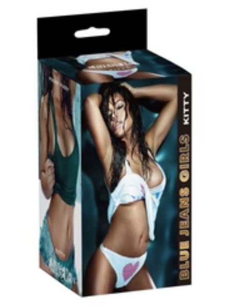 STROKER  BLUE JEANS GIRL PUSSY AND ASS MASTURBATOR - VANILLA