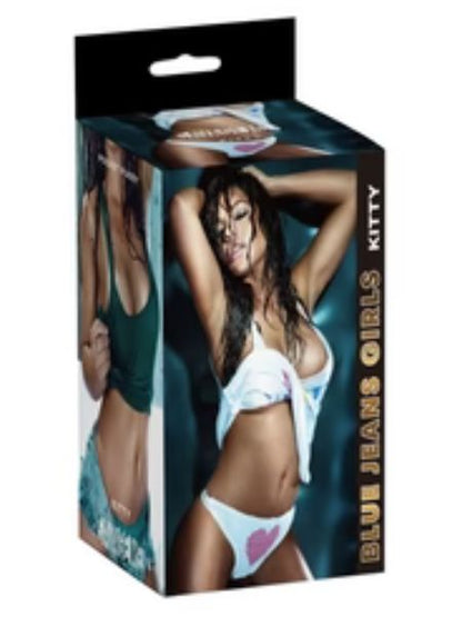 STROKER  BLUE JEANS GIRL PUSSY AND ASS MASTURBATOR - VANILLA