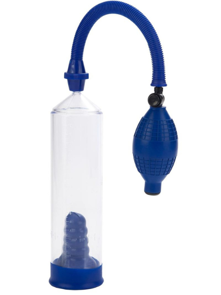 BASIC ESSENTIALS PENIS PUMP 8.75 INCH -CLEAR