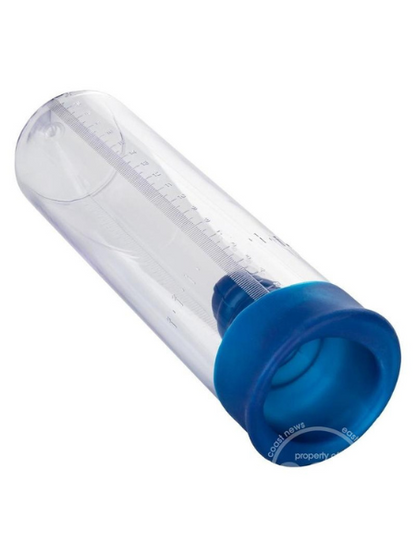 BASIC ESSENTIALS PENIS PUMP 8.75 INCH -CLEAR