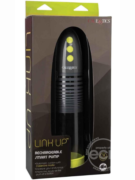 LINK UP RECHARGEABLE SMART PENIS PUMP - GREEN