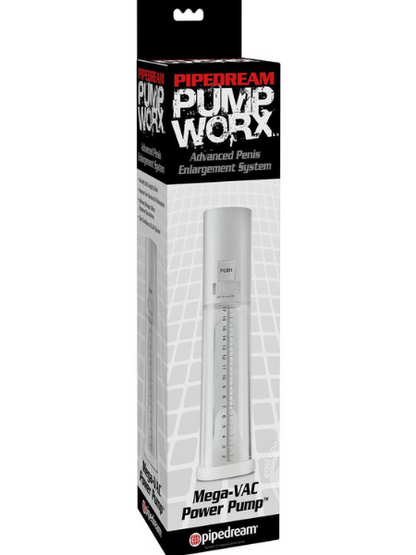 POWER PUMP ADVANCED PENIS ENLARGEMENT SYSTEM 10.5 INCH - WHITE