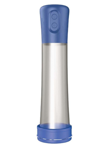 H2O RECHARGEABLE PENIS PUMP - BLUE