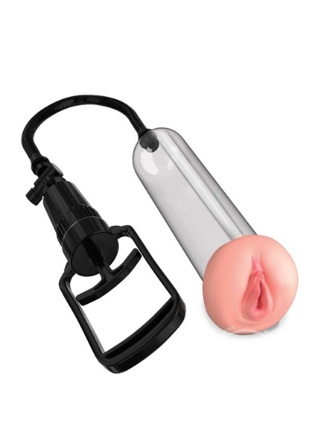 PUSSY PUMP ADVANCED PENIS ENLARGEMENT SYSTEM - CLEAR AND VANILLA