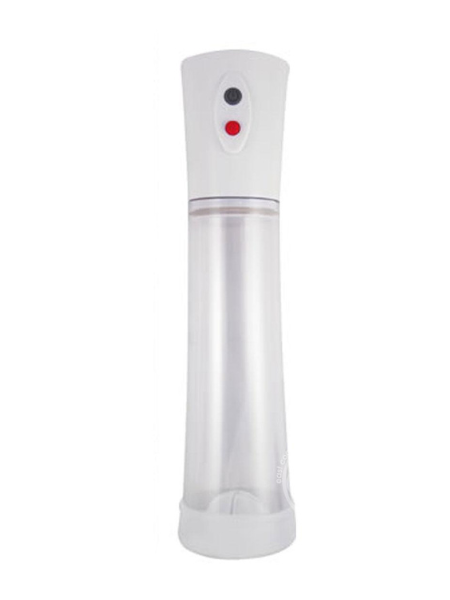 COMMANDER ELECTRIC RECHARGEABLE PENIS PUMP - CLEAR