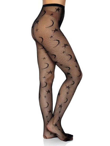 CELESTIAL FISHNET TIGHTS