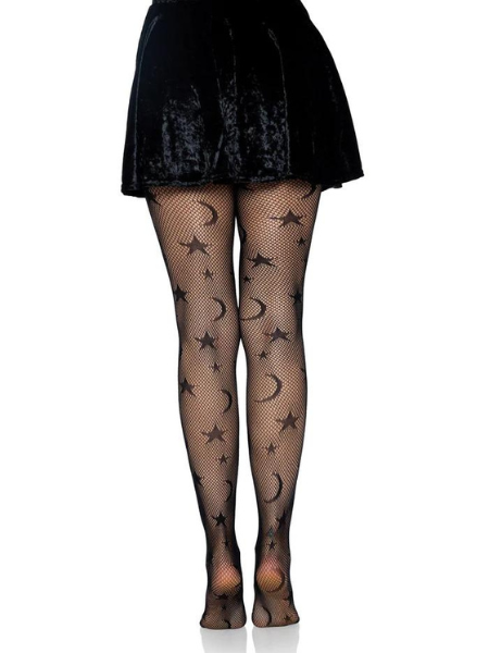 CELESTIAL FISHNET TIGHTS