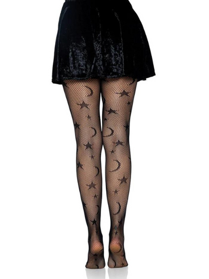 CELESTIAL FISHNET TIGHTS