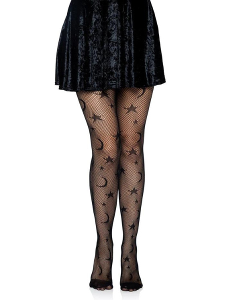 CELESTIAL FISHNET TIGHTS