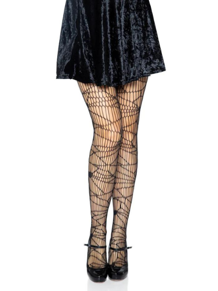 BLANCHE DISTRESSED NET PANTYHOSE