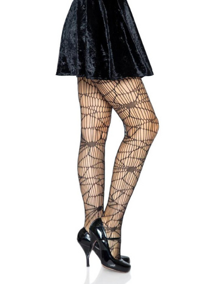 BLANCHE DISTRESSED NET PANTYHOSE