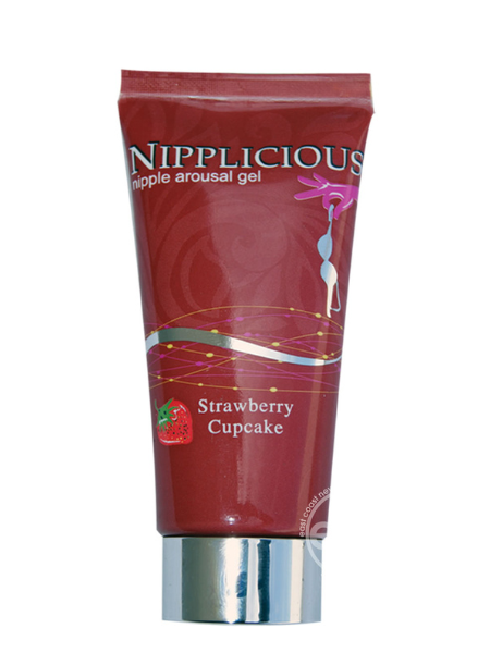 NIPPLICIOUS NIPPLE AROUSAL GEL STRAWBERRY CUPCAKE 1OZ